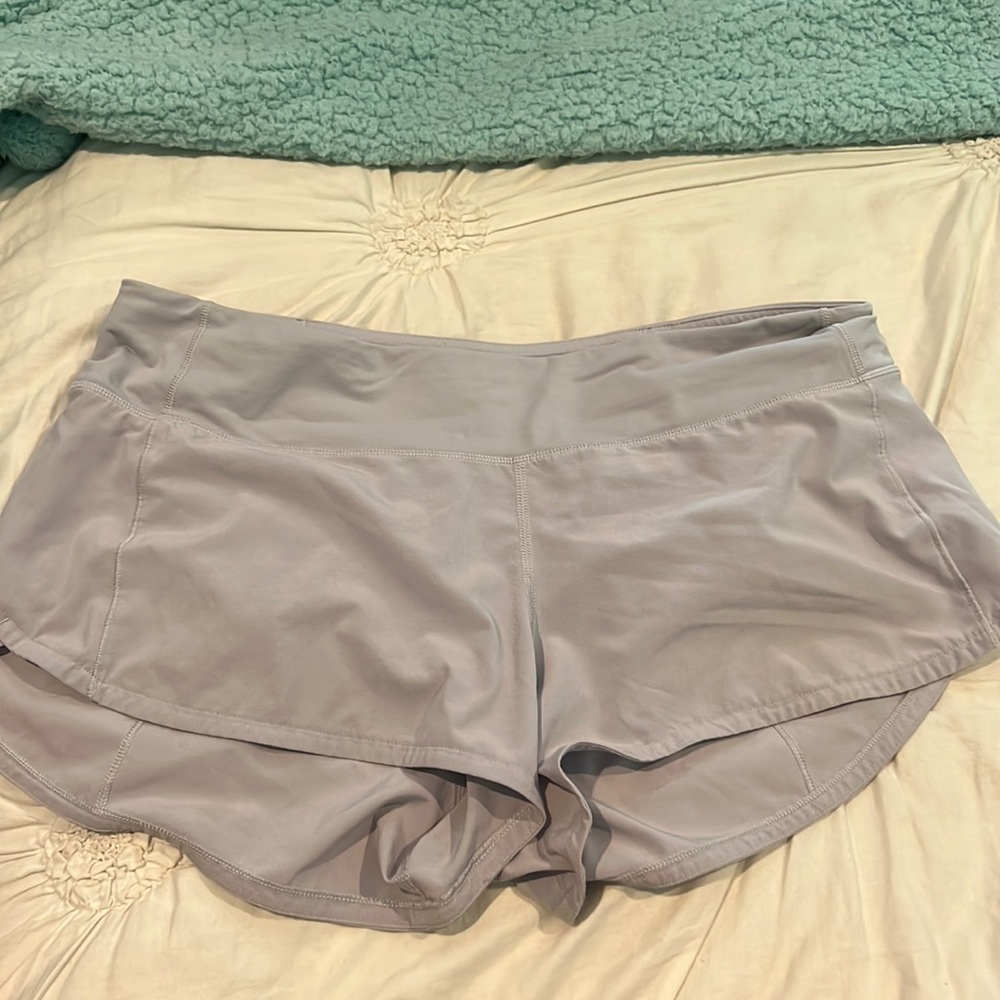 Purple Speed Up Lululemon Shorts